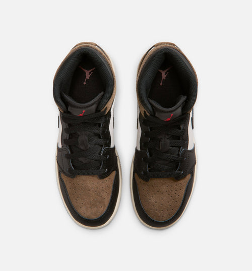 Air Jordan 1 Mid Grade School Lifestyle Shoe