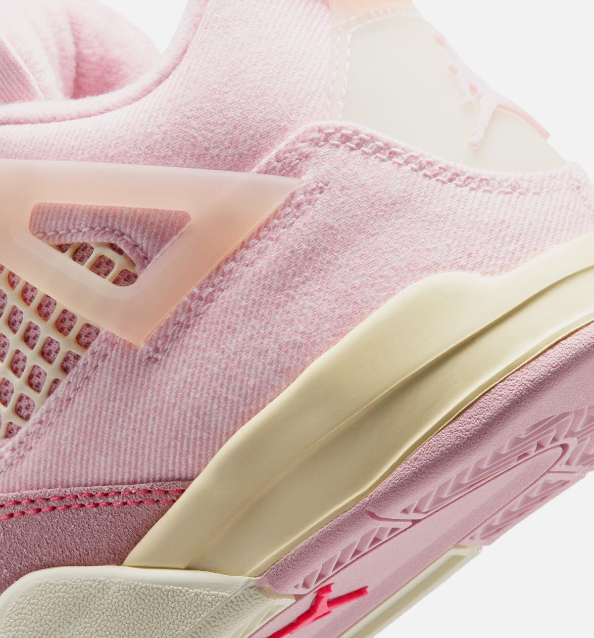 Air Jordan 4 Retro Pink Pearl and Iced Carmine Preschool Lifestyle Shoe