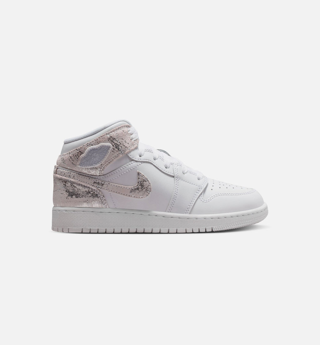 Air Jordan 1 Mid SE Grade School Lifestyle Shoe