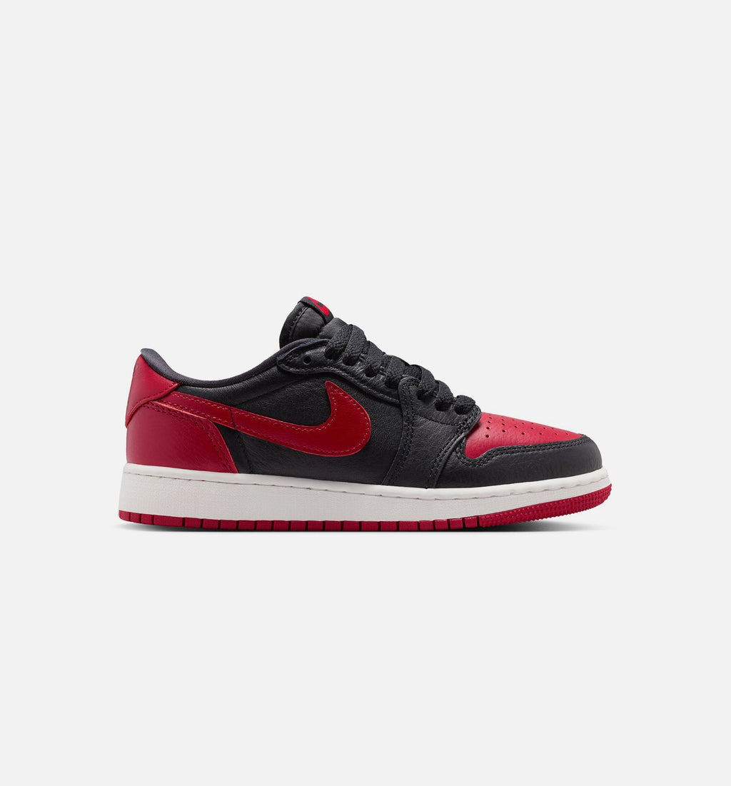Air Jordan 1 Retro Low OG Banned Grade School Lifestyle Shoe