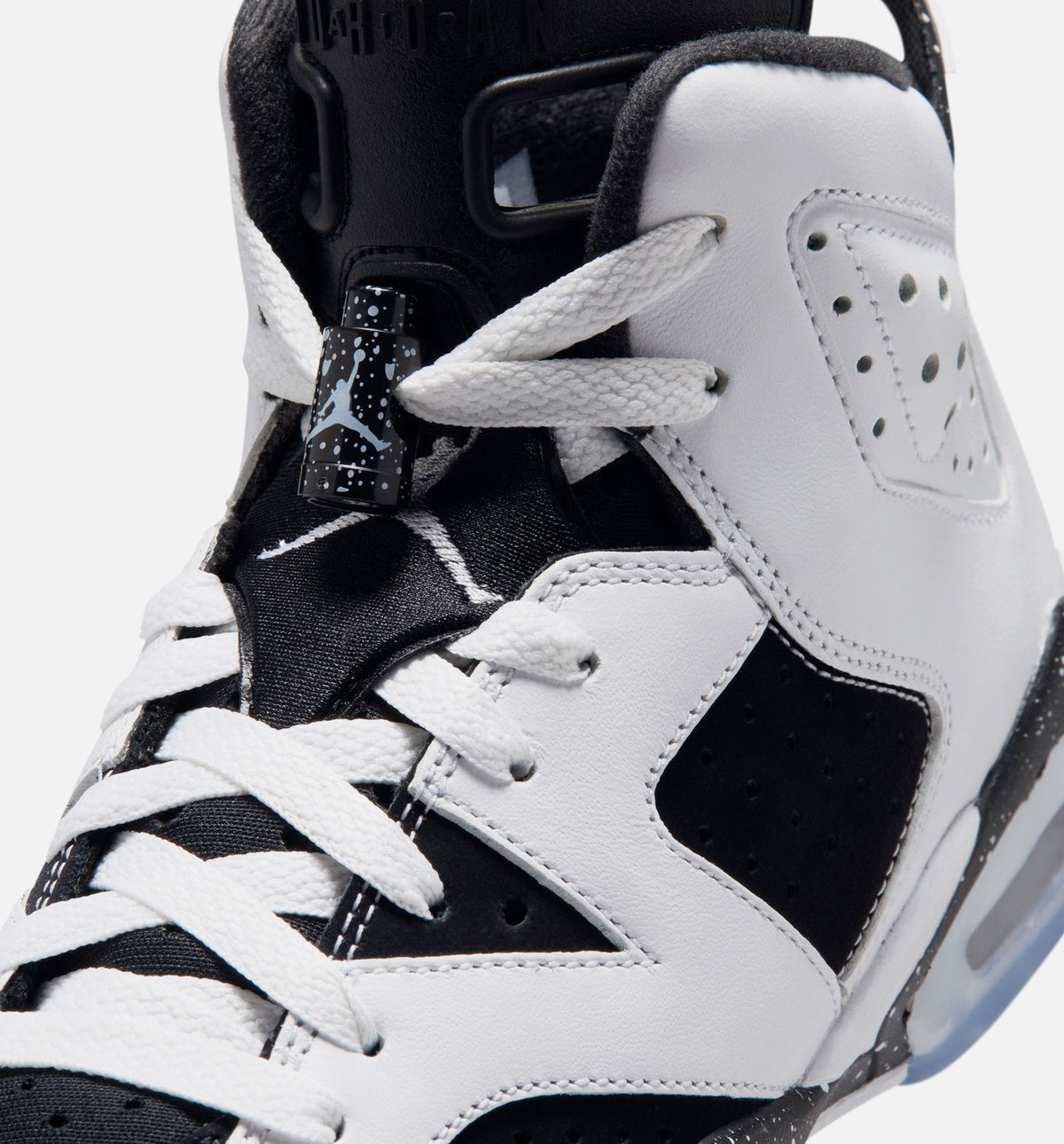Air Jordan 6 Retro Black and White Grade School Lifestyle Shoe