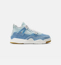 Air Jordan 4 Retro Worn Blue Preschool Lifestyle Shoe