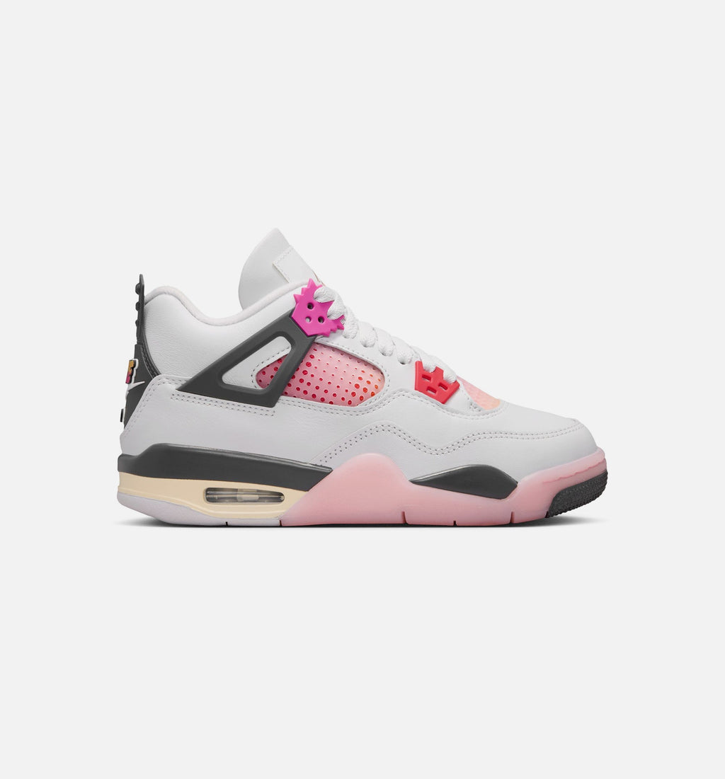 Air Jordan 4 Retro Comic Grade School Lifestyle Shoe