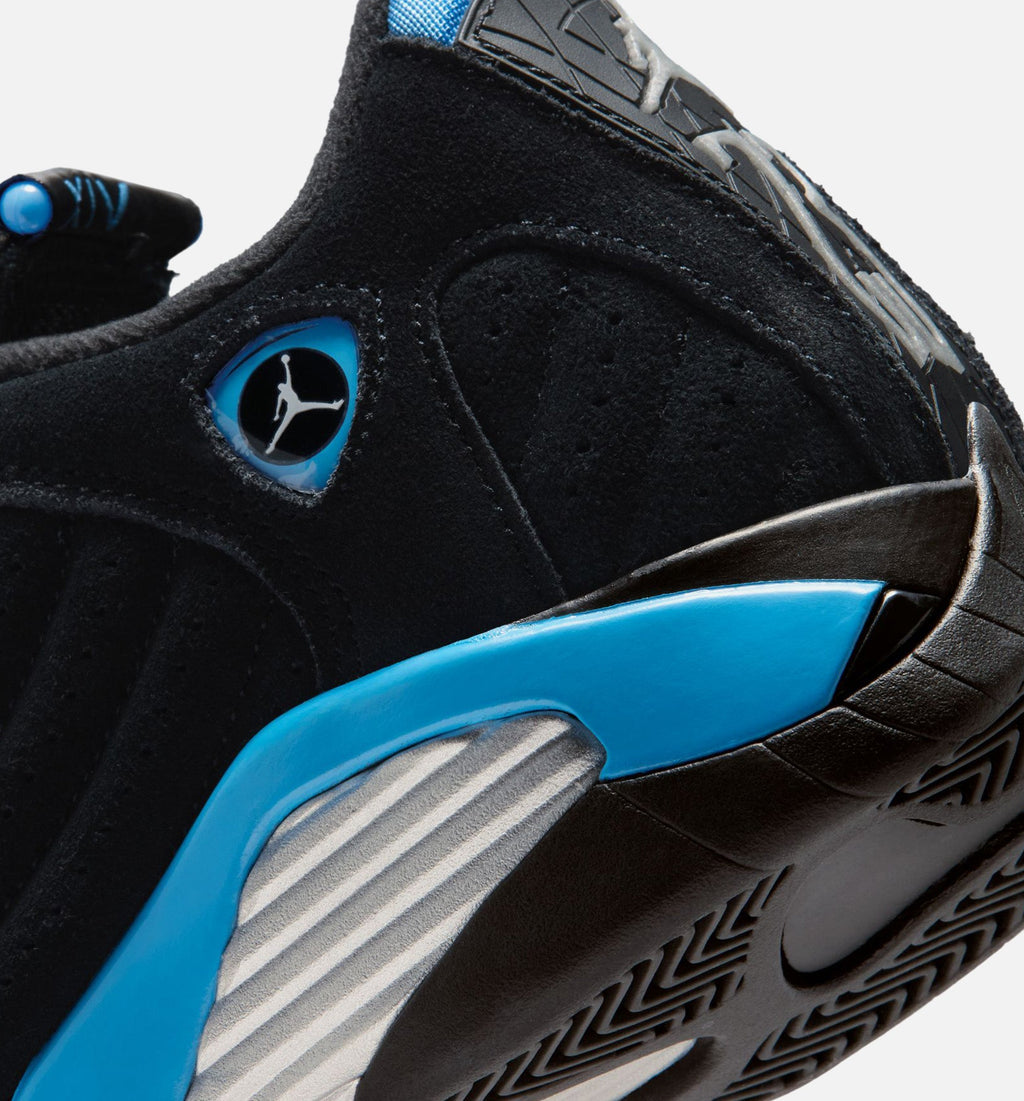 Air Jordan 14 Retro Black University Blue Grade School Lifestyle Shoe