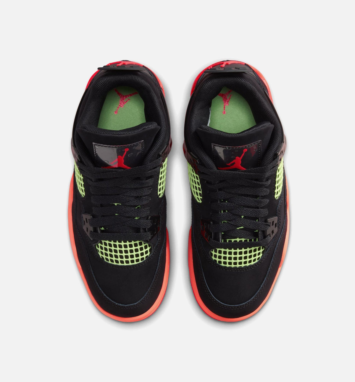 Air Jordan 4 Retro Black Infrared 23 Grade School Lifestyle Shoe