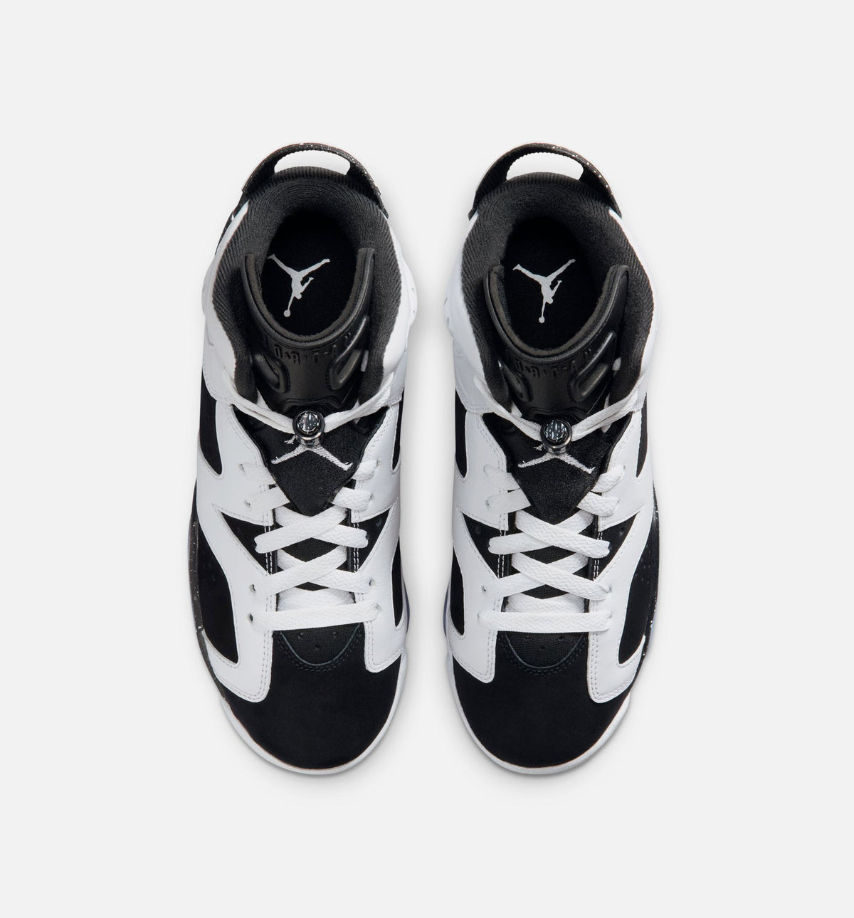 Air Jordan 6 Retro Black and White Grade School Lifestyle Shoe