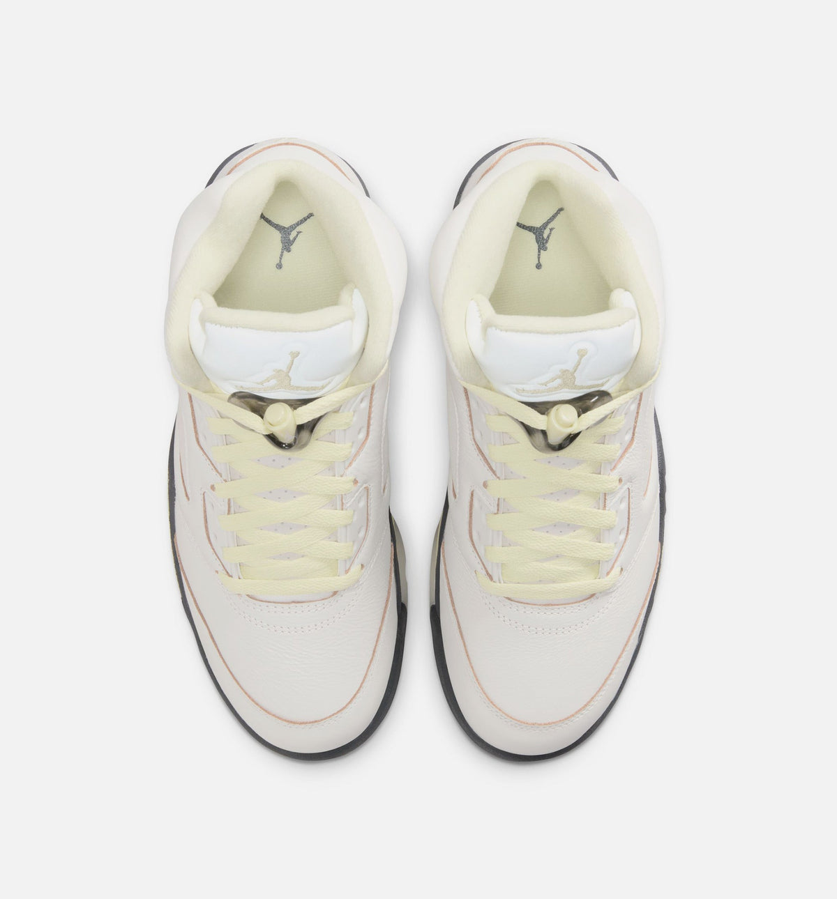 Air Jordan 5 Retro Luminous Green and Sail Women's Lifestyle Shoe