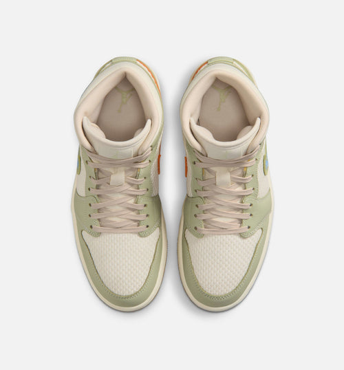 Air Jordan 1 Mid SE Olive Aura Women's Lifestyle Shoe